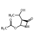 CAS#: 185515-28-0, (3R)-3-(1-Hydroxyethyl)-4-Oxo-2-Azetidinyl Acetate