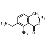 CAS#: 185689-54-7, Methyl 2-Amino-3-(Aminomethyl)-6-Methylbenzoate