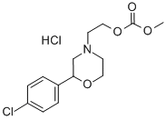 CAS#: 185759-09-5, 2-[2-(4-Chlorophenyl)Morpholin-4-Yl]Ethyl Methyl Carbonate Hydrochloride