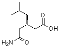 CAS#: 185815-61-6, (3R)-3-(2-Amino-2-Oxoethyl)-5-Methylhexanoic Acid