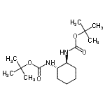 CAS 登录号：185854-61-9， 二(2-甲基-2-丙基)(1S,2S)-1,2-环己烷二基二氨基甲酸酯