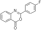 CAS 登录号：18600-51-6， 2-(4-氟苯基)-4H-3,1-苯并恶嗪-4-酮
