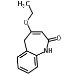 CAS 登录号：186135-56-8， 4-乙氧基-1,5-二氢-2H-1-苯并氮杂卓-2-酮
