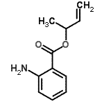 CAS 登录号：186135-57-9， 3-丁烯-2-基2-氨基苯甲酸酯