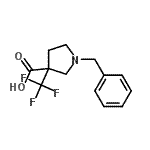 CAS#: 186203-08-7, 1-Benzyl-3-(Trifluoromethyl)-3-Pyrrolidinecarboxylic Acid