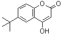 CAS#: 186255-65-2, 4-Hydroxy-6-(2-Methyl-2-Propanyl)-2H-Chromen-2-One