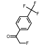 CAS 登录号：186297-56-3， 2-氟-1-[4-(三氟甲基)苯基]乙酮