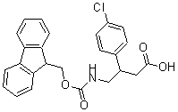 CAS#: 186320-20-7, 4-Chloro-beta-[[[(9H-Fluoren-9-Ylmethoxy)Carbonyl]Amino]Methyl]-Benzenepropanoic Acid