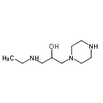 CAS#: 186343-42-0, 1-(Ethylamino)-3-(1-Piperazinyl)-2-Propanol
