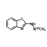 CAS#: 186457-64-7, Formaldehyde 1,3-Benzothiazol-2-Ylhydrazone