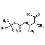 CAS#: 186494-10-0, (2R,3S)-2-Methyl-3-({[(2-Methyl-2-Propanyl)Oxy]Carbonyl}Amino)Butanoic Acid