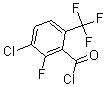 CAS#: 186517-45-3, 2-Chloro-3-Fluoro-6-(Trifluoromethyl)-Benzoyl Chloride