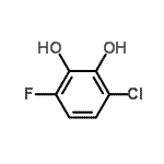 CAS#: 186589-78-6, 3-Chloro-6-Fluoro-1,2-Benzenediol