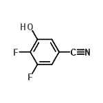 CAS#: 186590-38-5, 3,4-Difluoro-5-Hydroxybenzonitrile