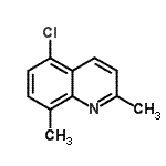 CAS#: 186670-43-9, 5-Chloro-2,8-Dimethylquinoline
