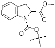 CAS#: 186704-03-0, 2,3-Dihydro-1H-Indole-1,2-Dicarboxylic Acid 1-(1,1-Dimethylethyl) 2-Methyl Ester