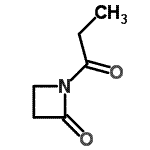 CAS#: 186819-35-2, 1-Propanoylazetidin-2-One