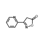 CAS#: 18701-07-0, 3-(2-Pyridinyl)-1,2-Oxazol-5(4H)-One