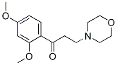 CAS 登录号：18703-83-8， 1-(2,4-二甲氧基苯基)-3-吗啉基-1-丙酮