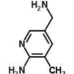 CAS 登录号：187163-76-4， 5-(氨基甲基)-3-甲基-2-吡啶胺