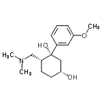 CAS 登录号：187219-99-4， (1R,3R,6R)-6-[(二甲基氨基)甲基]-1-(3-甲氧基苯基)-1,3-环己烷二醇
