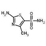 CAS#: 187230-38-2, 2-Amino-4-Methyl-1,3-Thiazole-5-Sulfonamide