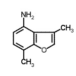 CAS#: 187268-00-4, 3,7-Dimethyl-1-Benzofuran-4-Amine