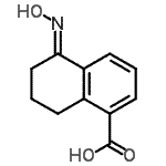 CAS#: 187389-78-2, (5E)-5-(Hydroxyimino)-5,6,7,8-Tetrahydro-1-Naphthalenecarboxylic Acid