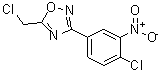 CAS#: 187399-90-2, 5-(Chloromethyl)-3-(4-Chloro-3-Nitrophenyl)-1,2,4-Oxadiazole