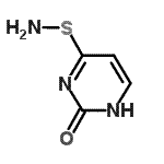 CAS#: 187455-27-2, 4-(Aminosulfanyl)-2(1H)-Pyrimidinone