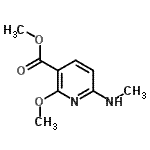 CAS#: 187480-13-3, Methyl 2-Methoxy-6-(Methylamino)Nicotinate