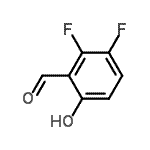 CAS#: 187543-89-1, 2,3-Difluoro-6-Hydroxybenzaldehyde
