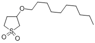 CAS#: 18760-44-6, 3-(Decyloxy)Tetrahydrothiophene 1,1-Dioxide