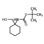 CAS#: 187610-67-9, 2-Methyl-2-Propanyl [1-(Hydroxymethyl)Cyclohexyl]Carbamate
