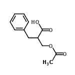 CAS#: 187610-68-0, 2-(Acetoxymethyl)-3-Phenyl-Propanoic Acid
