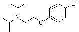 CAS#: 187663-88-3, N-[2-(4-Bromophenoxy)Ethyl]-N-Isopropyl-2-Propanamine