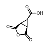 CAS 登录号：187681-87-4， (1R,5S,6R)-2,4-二氧代-3-氧杂双环[3.1.0]己烷-6-羧酸