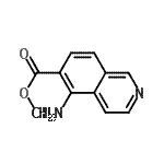 CAS#: 187732-93-0, Methyl 5-Amino-6-Isoquinolinecarboxylate