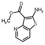 CAS 登录号：187733-14-8， 甲基2-氨基噻吩并[3,2-b]吡啶-3-羧酸酯