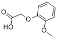 CAS 登录号：1878-85-9， 2-(2-甲氧基苯氧基)-乙酸