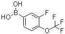CAS#: 187804-79-1, 3-Fluoro-4-(Trifluoromethoxy)Phenylboronic Acid