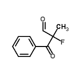 CAS 登录号：187838-02-4， 2-氟-2-甲基-3-氧代-3-苯基丙烷醛