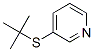 CAS 登录号：18794-30-4， 3-(叔-丁硫基)吡啶