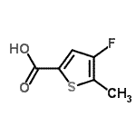 CAS#: 187962-21-6, 4-Fluoro-5-Methyl-2-Thiophenecarboxylic Acid