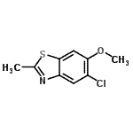 CAS#: 188065-59-0, 5-Chloro-6-Methoxy-2-Methyl-1,3-Benzothiazole