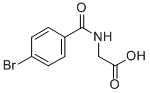 CAS 登录号：18815-75-3， N-(4-溴苯甲酰基)-甘氨酸