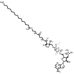 CAS 登录号：188174-64-3， 二锂;[[(2R,3S,4R,5R)-5-(6-氨基嘌呤-9-基)-4-羟基-3-膦酰氧基-四氢呋喃-2-基]甲氧基-氧代-磷酰][(3R)-4-[[3-(2-棕榈酰巯基乙基氨基)-3-氧代-丙基]氨基]-3-羟基-2,2-二甲基-4-氧代-丁基]磷酸酯