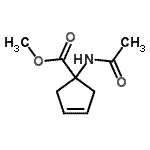 CAS#: 188177-96-0, Methyl 1-Acetamido-3-Cyclopentene-1-Carboxylate