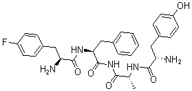 CAS#: 188196-22-7, L-Tyrosyl-D-Alanyl-L-(4-Fluoro)Phenylalanyl-L-Phenylalanylamide