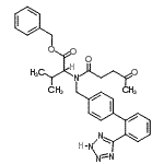 CAS 登录号：188240-32-6， 苄基N-(4-氧代戊酰)-N-{[2'-(2H-四唑-5-基)-4-联苯基]甲基}缬氨酸酯